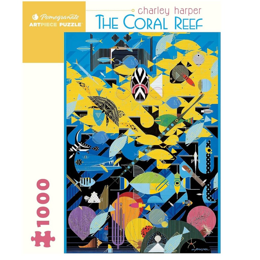 'CORAL REEF’ JIGSAW PUZZLE 1000 PIECES - CHARLEY HARPER